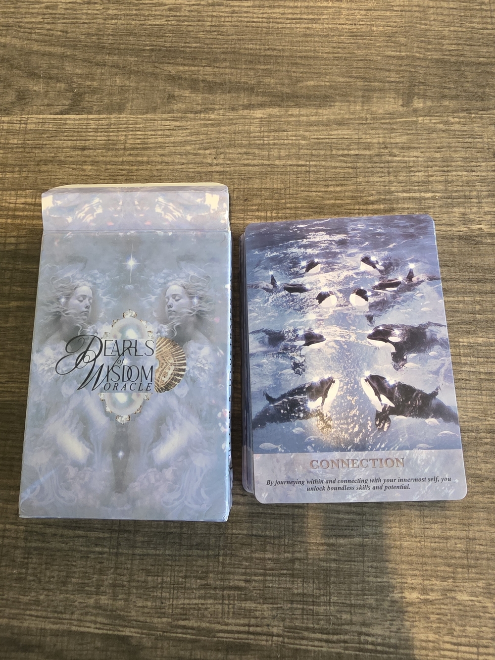 Pearls Of Wisdom Oracle Deck- 44 Cards. No Guidebook Was Made For Deck